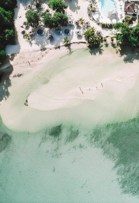 Ocho Rios hidden Beach in Jamaica