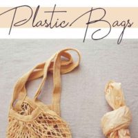 plastic bag and cotton tote with text overlay 12 best alternatives to plastic bags