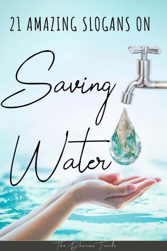 Quotes And Slogans On Saving Water