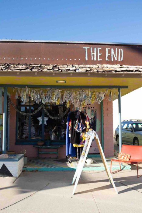 The end Joshua Tree Storefront