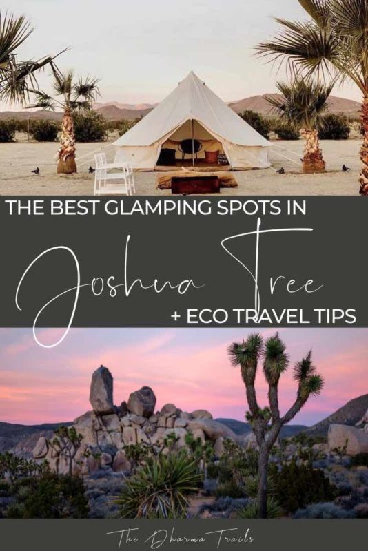 joshua tree glamping and boulders