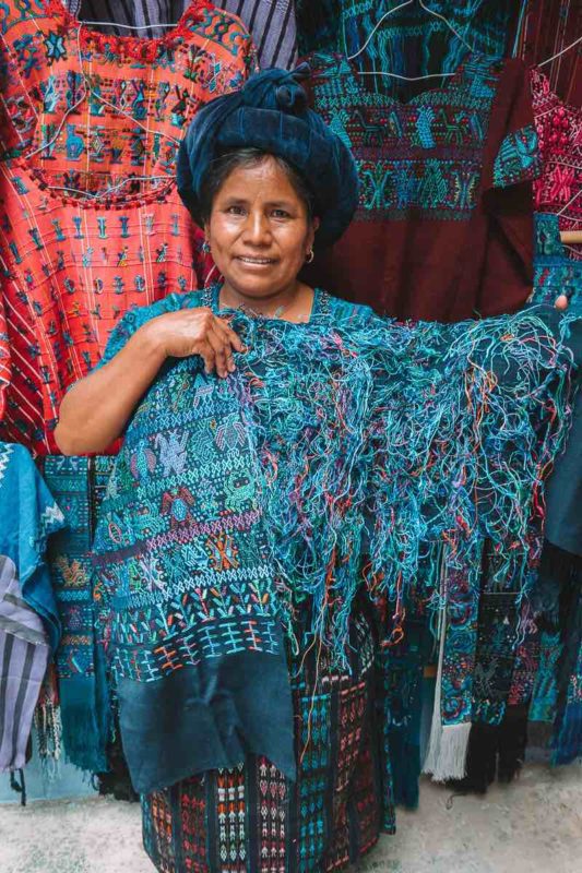 hiptipico traditional weaving in guatemala