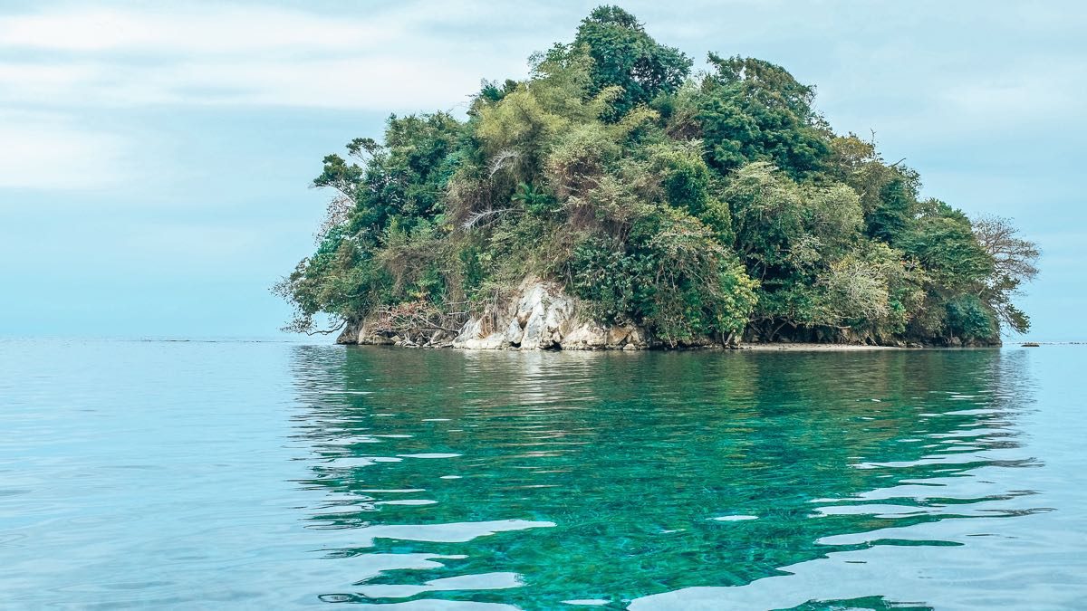 Monkey island at Blue Lagoon Jamaica