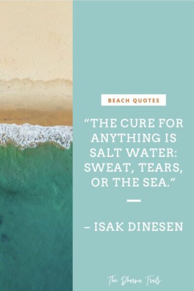 61 Best Beach Quotes And Captions For Swimspiration | 2024