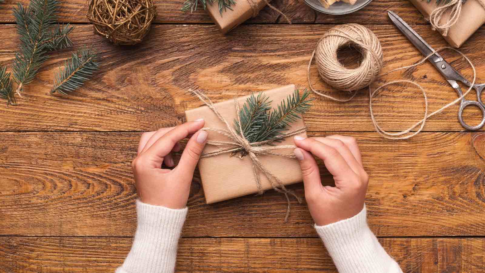 BROWN PAPER GIFT WRAPPING IDEAS - Place Of My Taste