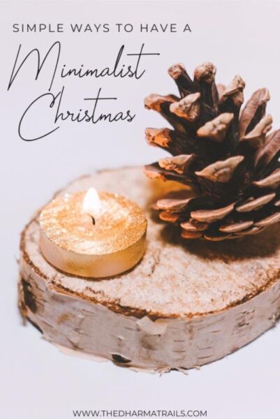 simple ways to have a minimalist Christmas
