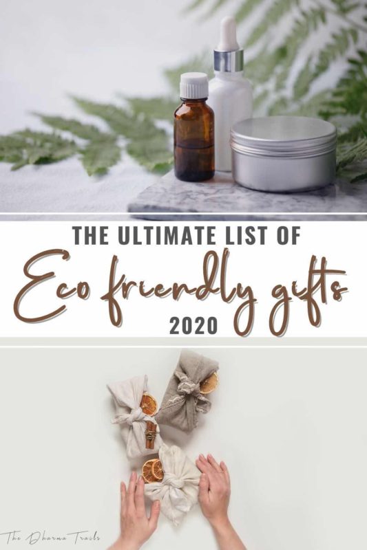 wrapping gifts with text overlay the ultimate list of eco friendly gifts