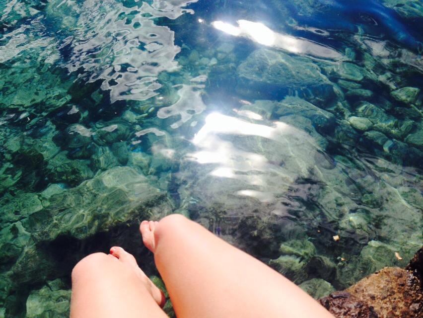 clear water