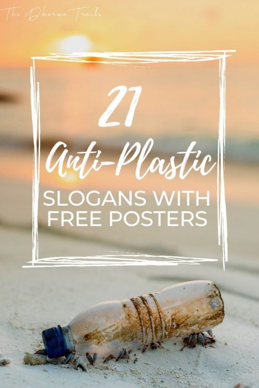 plastic pollution poster