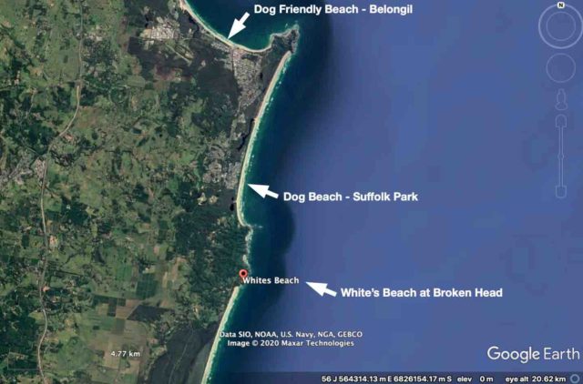 Byron Bay Beaches Map With Whites Beach 1 1 640x422 