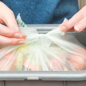 biodegradable trash bag