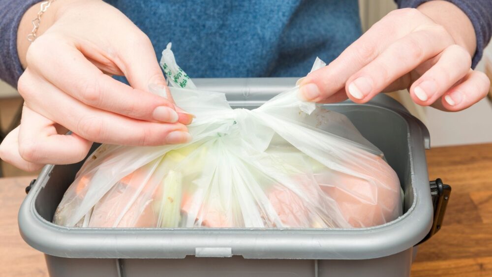 biodegradable trash bag