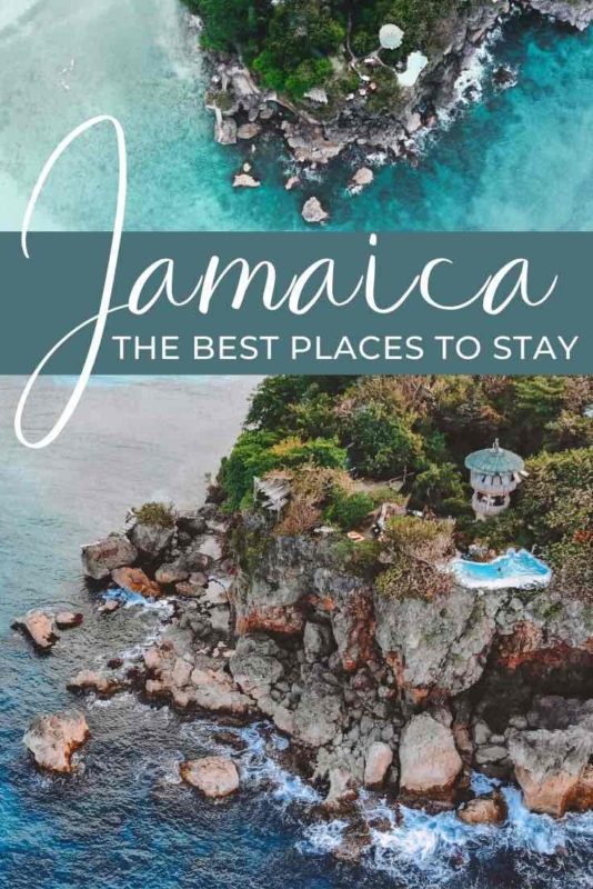 Great huts in Boston bay with text overlay jamaica the best places to stay