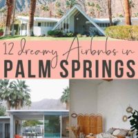 palm springs airbnbs in text overlay