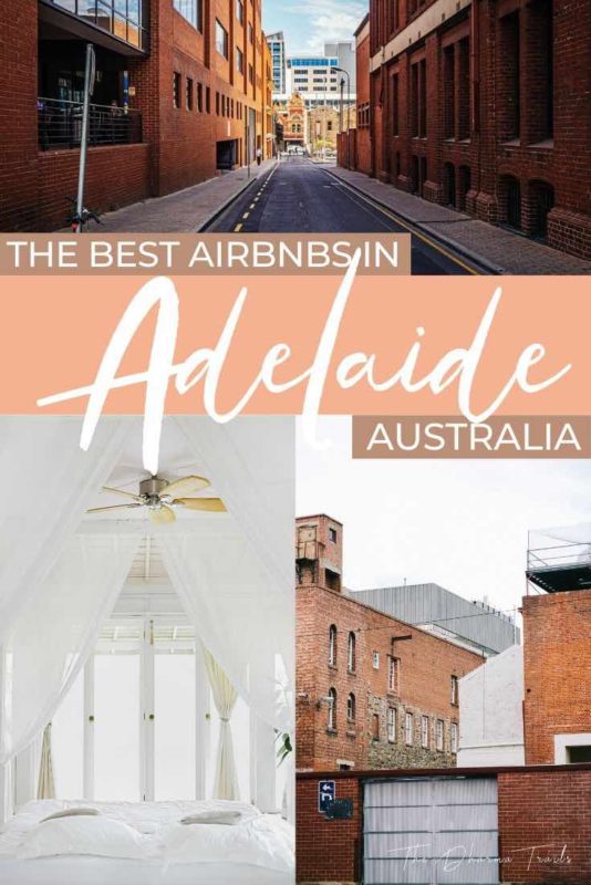 Adelaide Airbnbs with text overlay