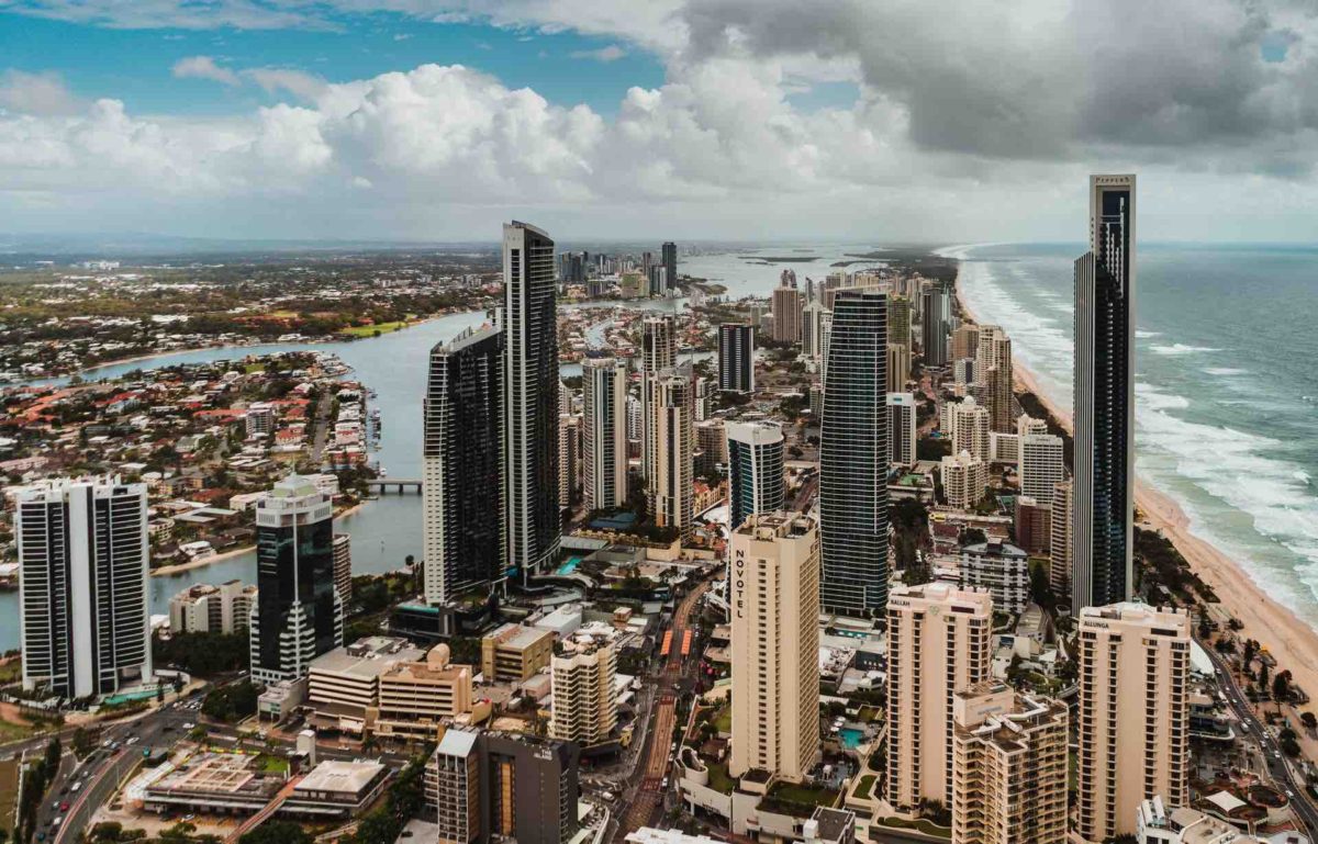 visiting the top of the Q1 observation deck is one of the best things to do in Gold Coast Australia