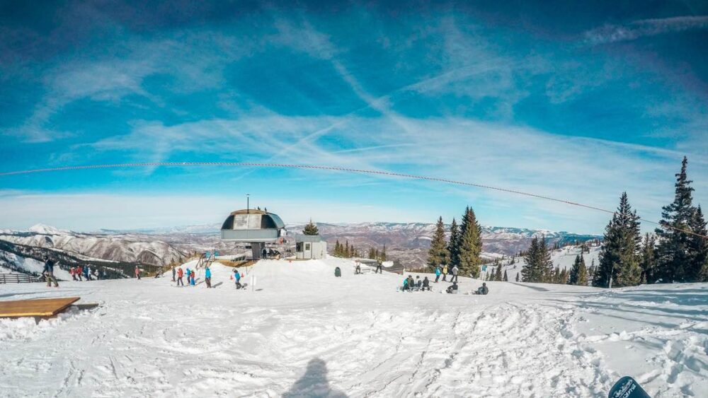 Snowmass skii slopes colorado