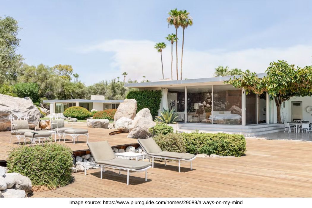 Palm Springs mid-century style Rental