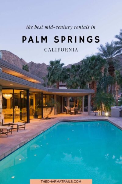 mid century modern house palm springs
