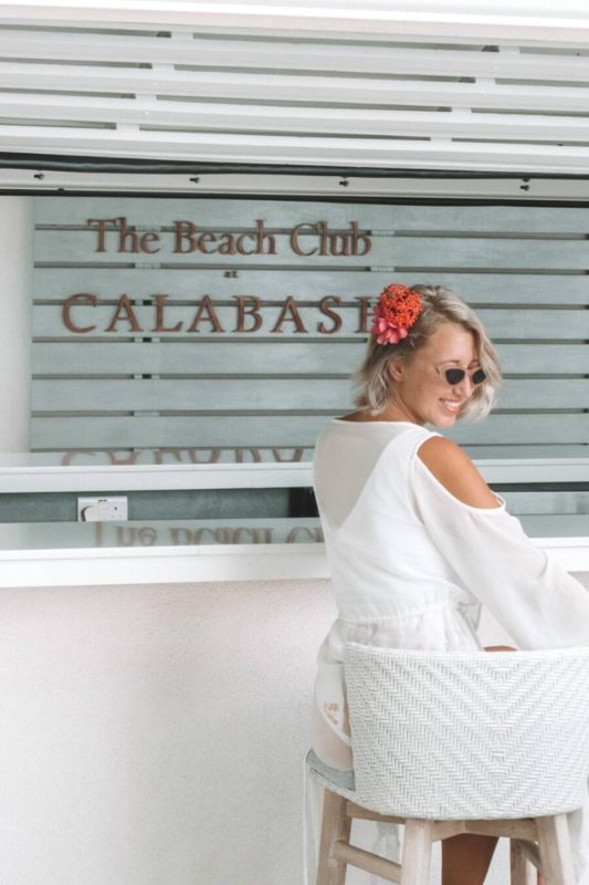 the beach club at the calabash hotel grenada