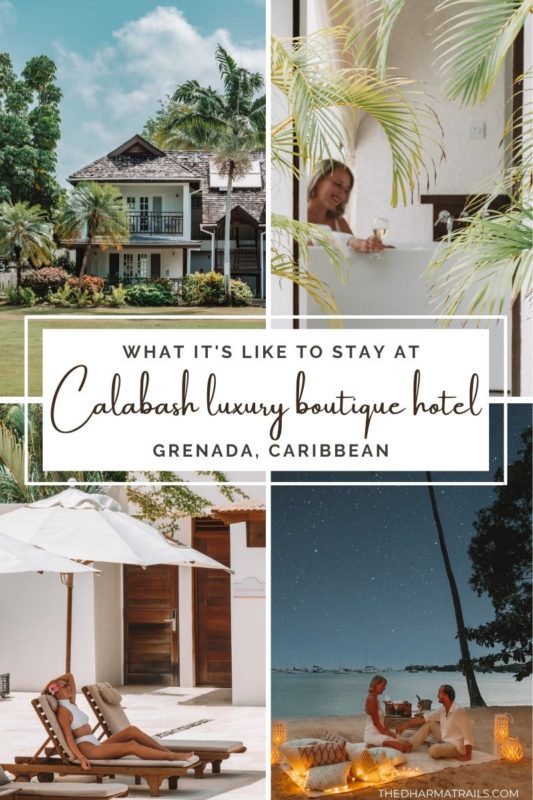 what it's like to stay at calabash luxury boutique hotel grenada, caribbean