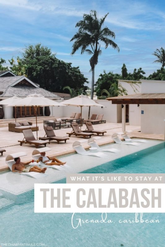 what it's like to stay at calabash luxury boutique hotel grenada, caribbean