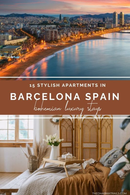 15 stylish apartments in barcelona spain