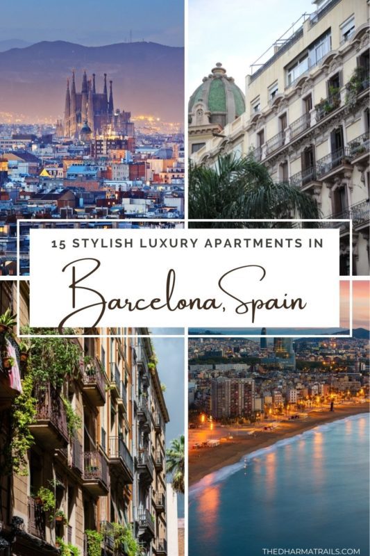 15 stylish luxury apartments in barcelona spain
