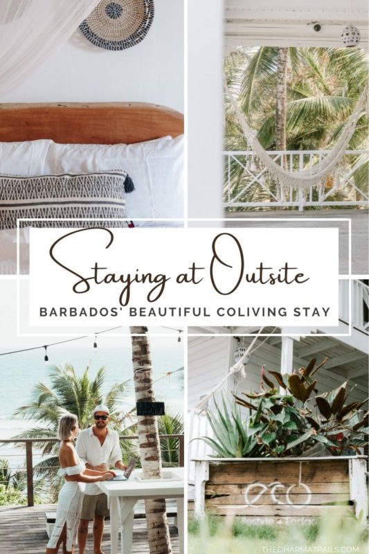 staying at outsite barbados' beautiful coliving stay