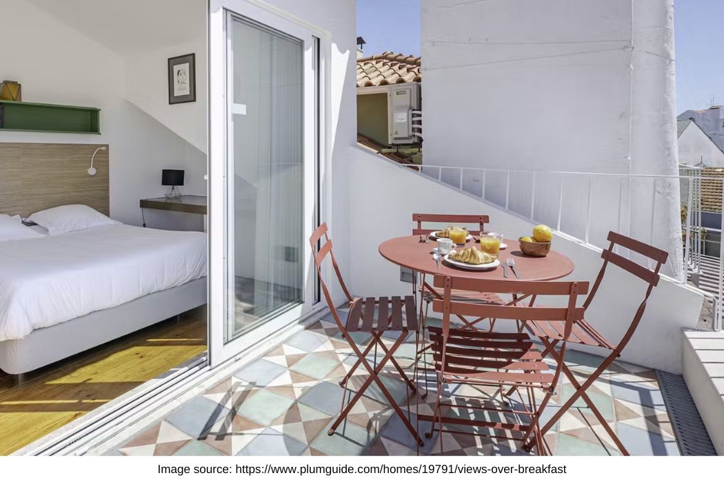 lisbon luxury apartments with a terrace