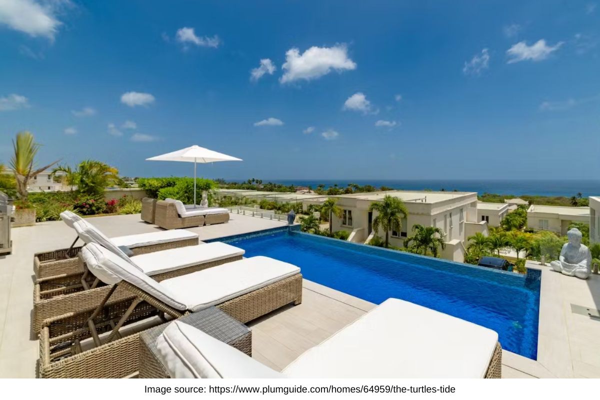 barbados villa with a private pool