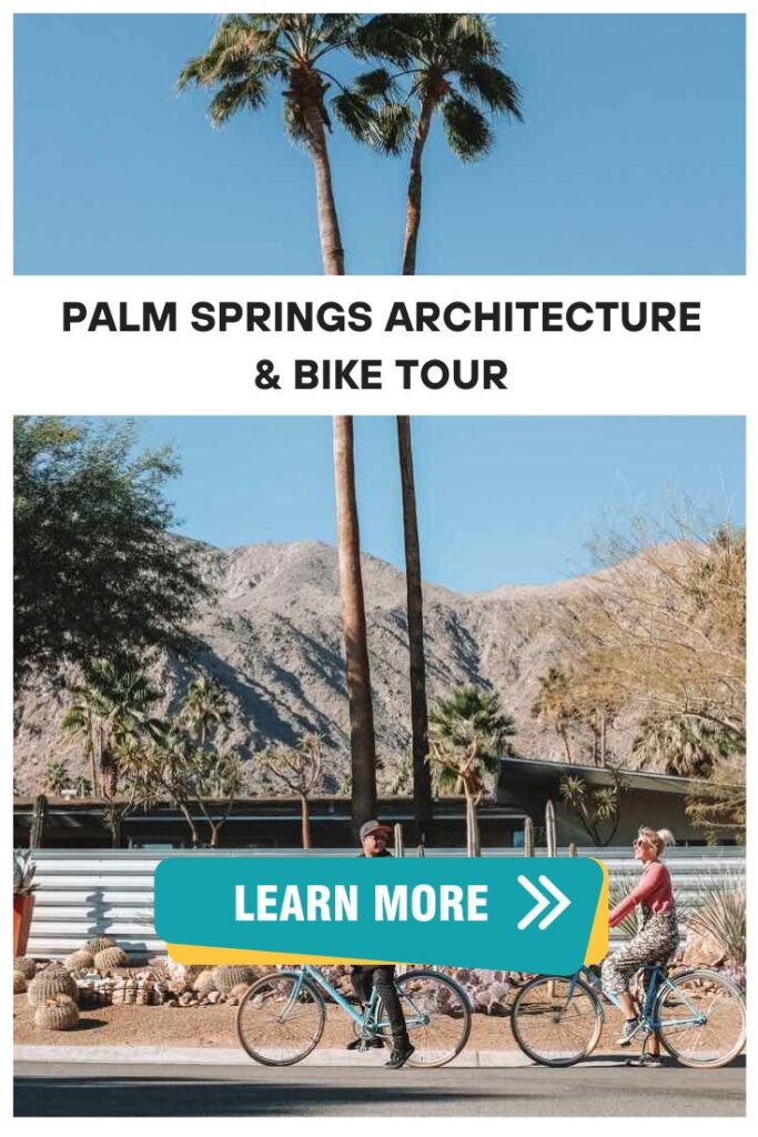 Palm Springs bike tour