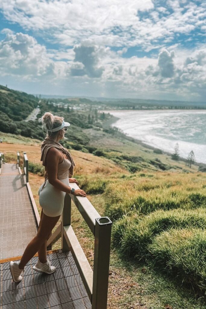 pat moreton lookout hike lennox heads