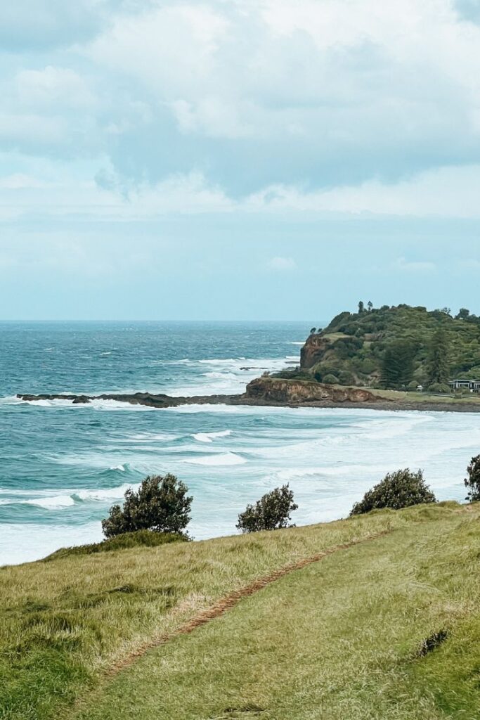 pat moreton lookout hike lennox heads aus