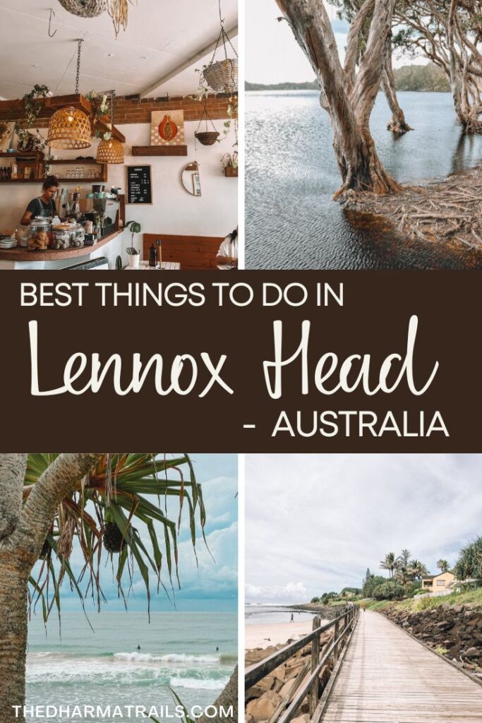 lennox heads highlights with text overlay 15 unique things to do in lennox heads australia