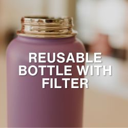 reusable bottle with filter